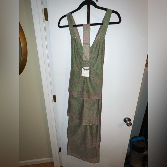 Show Me Your Mumu Cosmopolitan Midi dress - Watermelon floral - Picture 3 of 4